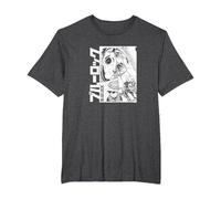 Blue Lock Yoichi Isagi Epic Goal Distressed Manga Panels T-Shirt, Homme Grandes Tailles, Chiné Foncé, 4X Tall