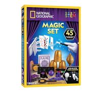 Blue Marble National Geographic Ensemble de magie pour enfants - 45 tours de magie pour les enfants à effectuer avec des instructions vidéo étape par étape pour chaque tour fourni par un magicien
