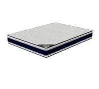 Blue Memory Matelas 200x200 Hauteur 22cm Mémoire de forme