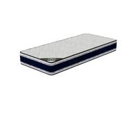 Matelas BLUE MEMORY 80x200 cm | Hauteur 22 cm |Mousse à mémoire de forme | Technologie 3D |Hypoallergénique | Confort équilibré