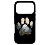 Blue Merle Corgi Mountain Paw Design Chien Maman Papa Coque pour iPhone 17 Pro