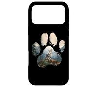 Blue Merle Corgi Mountain Paw Design Chien Maman Papa Coque pour iPhone 17 Pro Max