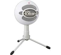 Blue Mic Snowball ICE Microphone USB pour enregistrement podcast diffusion blanc