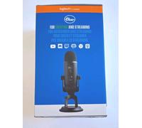 Microphone Blue Yeti filaire pour PC Mac Noir