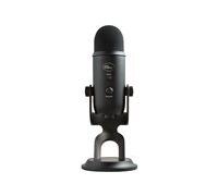 Microphone Blue Yeti filaire pour PC Mac Noir Noir A
