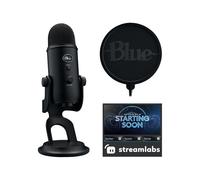 Blue Microphones Yeti - Game Streaming Kit microphone - USB - noir - avec thèmes et filtre pop de Streamlabs