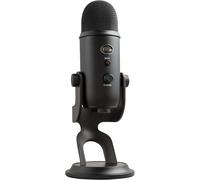 Blue Microphones Yeti,Micro Usb Pour Enregistrer,Streaming,Gaming,Podcast,Pc & Mac,Condensateur,Avec Effets Blue Vo!Ce,Support Ajustable,Plug And Play-Noir