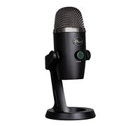 Blue Microphones Yeti Nano, Micro USB pour Enregistrer, Streaming, Gaming, Podcast, Micro Gaming Condensateur avec Effets Blue VO!CE, Micro PC & Mac, Cardioïde & Omni, Monitoring sans latence - Noir