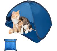 Blue Mini Pop Up Beach Tent,Portable Head Tents,Size M Mini Automatic Beach Tent Pop Up Anti Uv,For Outdoor,Camping,Picnic