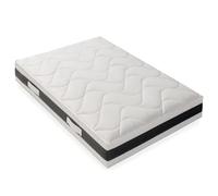 BLUE MOON Cozy Relax Matelas Mémoire de Forme Premium (Matelas, 140x190) Confort Universel. Double Face (1 Enveloppante Mi-Ferme et 1 : Ferme HD). Fabriqué en Belgique. Garantie 7 Ans