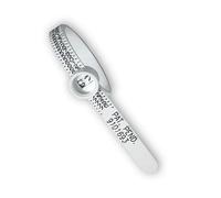 Blue Moon Diamonds Mesureur de bague, taille de bague pour doigt, tailles 45-75, déterminer la taille par vous-même, Blanc., 5 mm