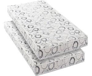 BLUE MOON - Lot de 2 Matelas Sympa 90x200. Mousse profilée 5 Zones de Confort. Épaisseur 14 cm - Compatibles avec Lits IKEA - Fabriqués en Belgique - Garantie 7 Ans