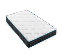 BLUE MOON Matelas Premium Atmosphere 90x190cm. 7 Zones de Confort. Épaisseur 19 cm. Ressorts Ensachés. Fabriqué en Belgique. Garantie 10ans