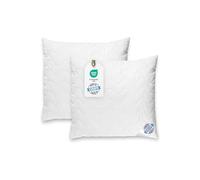 BLUE MOON Oreiller - Oreiller doux pour la peau - Microfibre de qualité supérieure - Hypoallergénique - Fabriqué en UE - Lot de 2 80 x 80 cm