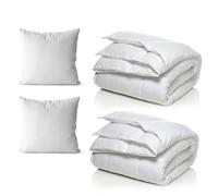 Blue Moon Pack Twin 2 Couettes 140x200 + 2 Oreillers | 4 Saisons