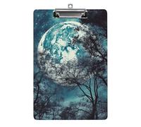 Blue Moon Porte-bloc avec trou de suspension, 21,6 x 31,8 cm, porte-bloc standard A4 en acrylique ultra léger et incassable pour bureau, maison
