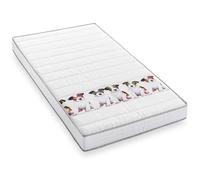 BLUE MOON Puppy Love Matelas Mousse 90x190. Soutien Mi-Ferme. Épaisseur 10cm - Fabriqué en Belgique