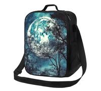 Blue Moon Sac à déjeuner isotherme réutilisable et étanche pour homme et femme
