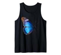 Blue Morpho Papillon Insecte Tropical Débardeur