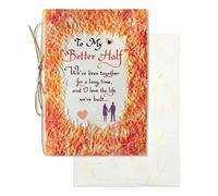 Blue Mountain Arts Carte d'amour - Carte d'anniversaire romantique, carte « Thinking of You », « Just Because » (To My Better Half)