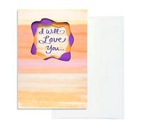 Blue Mountain Arts Carte d'amour : pour un mari, une épouse, un conjoint, un partenaire de vie, un petit ami, une petite amie, un autre significatif ou une personne spéciale que vous aimez avec tout votre cœur (I Will Love You)