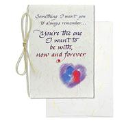 Blue Mountain Arts Carte d'amour - pour un mari, une épouse, un conjoint, un partenaire ou un autre important (Something I want you to always remember … You're the one I want to be with, now and forever)