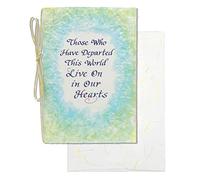 Blue Mountain Arts Carte de condoléances - Words of compassion and Condolances for Times of deueving (Those Who Have Departed This World Live On in Our Hearts)