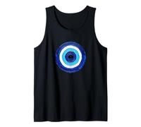 Blue Nazar Eye Against Evil Art Débardeur