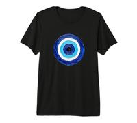 Blue Nazar Eye Against Evil Art T-Shirt Haut de Gamme