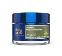 Blue Nectar Crème hydratante naturelle pour le visage avec SPF 30, crème de jour éclaircissante ayurvédique pour l'éclat de la peau avec Eladi Kumkumadi, curcuma et amande (femme, 19 herbes, 50 g)