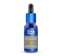 Blue Nectar Under Eye Sérum à base de niacinamide végétale à base d'amidon de pomme de terre et de papaye | Sérum cernes avec formule avancée raffermissante et éclaircissante pour les yeux gonflés (17