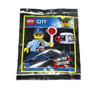Blue Ocean Lego City Police Woman 951910 Lot de figurines en aluminium