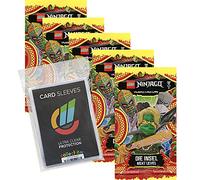 Blue Ocean Lego Ninjago 6 Next Level Trading Cards - Lot de 5 boosters + pochettes collect-it - Allemand
