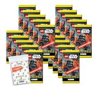 Blue Ocean Lego Star Wars Série 4 Trading Cards - 20 boosters + 2 cartes Star Wars limitées + pochettes exclusives Collect-it