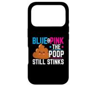 Blue Or Pink The Poop Still Stinks Annonce de bébé Coque pour iPhone 17 Pro