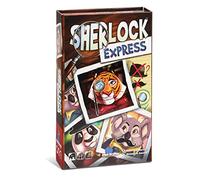 Blue Orange - Sherlock Express - Jeu de Rapidité et d'Observation - Compétition Multijoueurs - en Famille ou Entre Amis - Enquêtes - À partir de 7 Ans