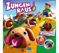 Blue Orange – Jeu de mémoire pour enfant Zungen Raus, 2–4 joueurs, dès 4 ans, 15 min, Allemand