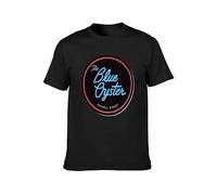 Blue Oyster Bar 80S Police Academy Retro Movie Film Gift T-Shirt Graphic Tee Printed Top Mens Shirt Black XXL