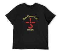 Blue Oyster Cult ImaginosT Shirt Casual Round Neck Easy Tee Comfortable Tees Black XL