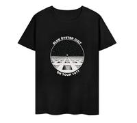 Blue Oyster Cult on Tour 1977 Black T Shirt Blue yster Cult Occult Rock