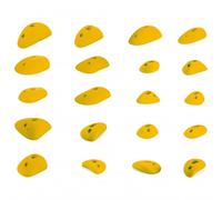 blue pill - Small Mix - Prises d'escalade - S/M - yellow