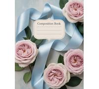 Blue & Pink Preppy Aesthetic Coquette Composition Notebook: 120 Pages, with Warmcozy Cover Design, perfect for Ideas, Drawing, Creative Writing, Kids, ... Design, perfect for Ideas, Drawing, Crea