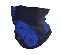 Blue Play Dolphin Cache-cou en microfibre, cadeau d'équitation, alpinisme, ski, chapeau de pirate, Noir , Taille unique