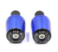 Blue Poignées Universelles Pour Guidon De Moto, 7/8 Pouces, Bouchons Anti-Vibrations, 8 Couleurs Au Choix, Livraison Gratuite ""Nipseyteko