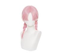 Blue Poison Cosplay Wig Game Arknights Pink Braid Synthetic Hair Heat Resistant Blue Poison Peruca Anime Halloween Party Wigs