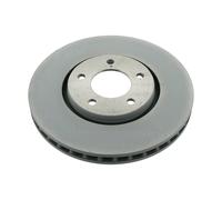 Blue Print 2 x À l'intérieur Ventilé Peint Rotor Disques De Frein ADA104301