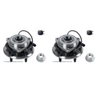 BLUE PRINT 2X Moyeu De Roue Kit De Roulements Avant Pour Jeep Wrangler III JK