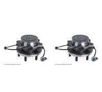 BLUE PRINT 2x Roulement de Roue Moyeu Essieu Avant pour Nissan NP300 Navara D40