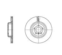 Blue Print ADBP430018 Jeu de 2 disques de frein
