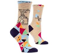 Blue Q Chaussettes à col rond pour femme Taille 38-38, beige, UK 4-9 EUR 37-42 US 5-10